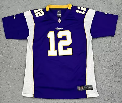 Nike On Field Minnesota Vikings Percy Harvin Jersey Youth Size XL 18/20 Purple • $17.99