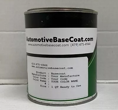 Saab Basecoat Paint PICK YOUR COLOR - Ready To Spray - 1 Quart • $69.61