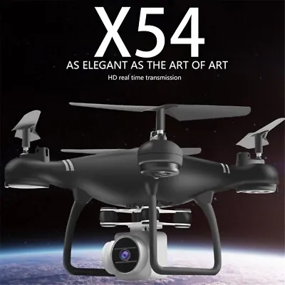 Airplane Drone Camera Quadcopter 2.4G Wifi Control Selfie With RC Remote • $34.21