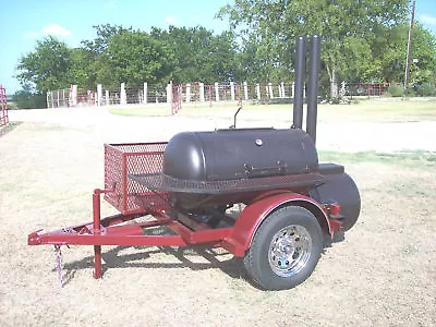 NEW Reverse Flow Custom BBQ Pit Smoker Charcoal Grill Trailer • $4850