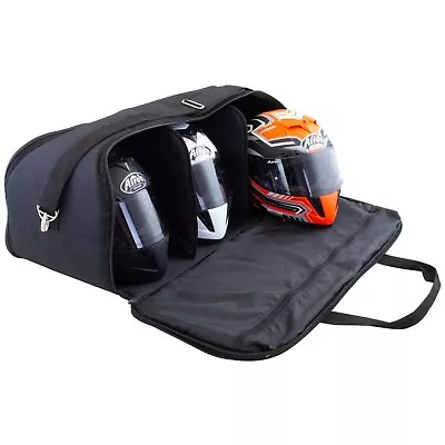 Motorcycle Car Quad Jet Ski Crash Helmet Winter Storage Bag For 3 Helmets • $88.39