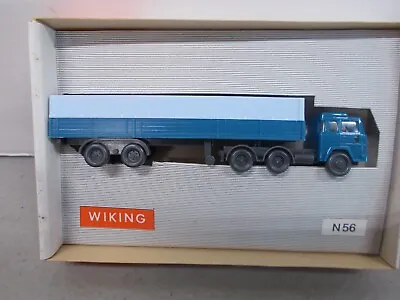 Wiking # N56 ~ Mercedes-benz Semi Tractor & Trailer ~ Lot A ~n Scale • $10