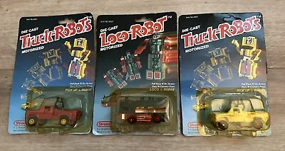Lot Of 3 - Straco Motorized Truck Loco Robot - Brand New - Toy - 1980’s • $15