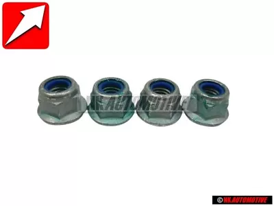 4x Original VW Hexagon Self Locking Collar Nut M8 - N 90183802 • $21.63