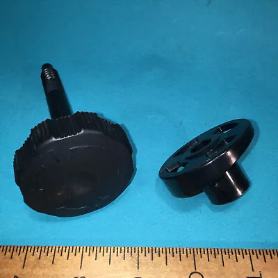 Volvo OEM 1975-1993 240 244 245 Front Seat Lumbar Adjustment Adjuster Knob BLACK • $11.99