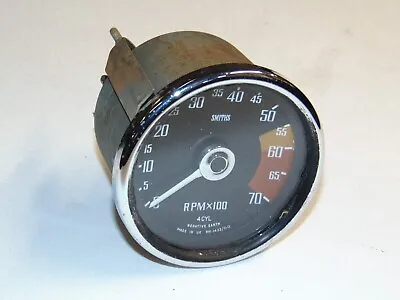 1968-72  MGB  Smiths RVC 1433/00 Tachometer With Mount Straps- Nice S4 L#14 • $40