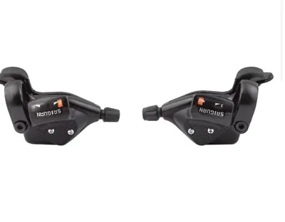 BICYCLE SHIFTER PAIR SUNLT UTILIT HB TRIGGER 3x7s • $13