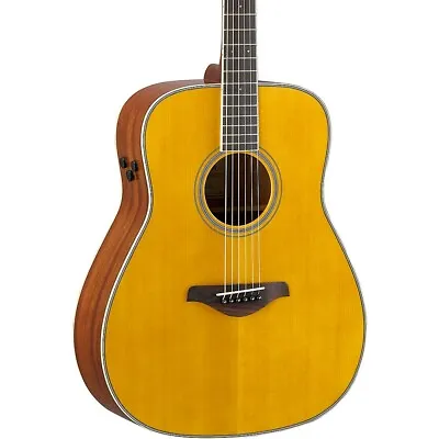 Yamaha FG-TA TransAcoustic Dreadnought Acoustic-Electric Guitar Vintage Tint • $599.99