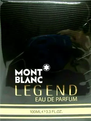 MONT BLANC LEGEND EAU DE PARFUM SPRAY FOR MEN 3.3 Oz / 100 Ml BRAND NEW ITEM !!! • $54.99