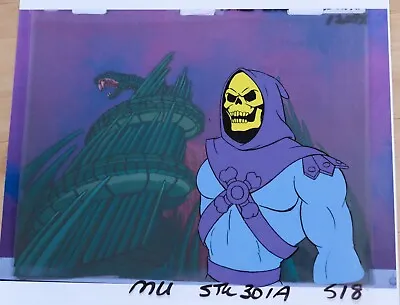 He-Man Original Vintage Filmation Production Cel: SKELETOR • $310.84