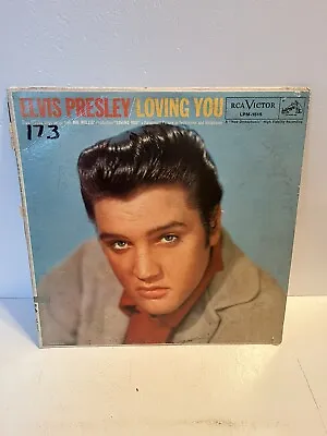 Elvis Presley Loving You Vinyl Album LP • $25