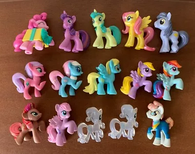 Lot 15 My Little Pony Mini Figures Ponies Blind Bag 2” Hasbro • $17.99