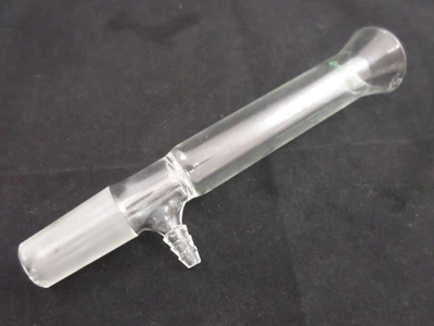 $12.59 • Buy Chemglass Glass Vacuum Filtration Adapter 24/40 #3 Stop 190mm L 31mm ID Flange 