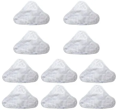 10 Pack Replacement Pads Compatible With H2O H20 Mop X5 Steam Steam Mop Pads • $23.99