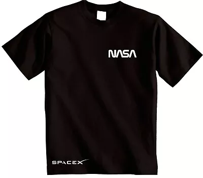 NASA SpaceX T-shirt Falcon SPACE Agency Tee  SpaceX Elon Musk T Shirt Unisex • £11.95