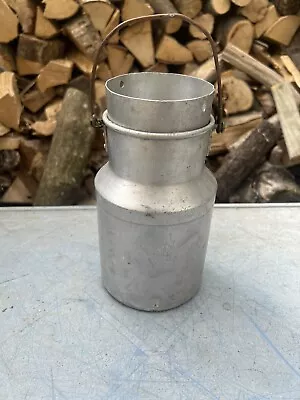 Vintage French Milk Churn With Lid • £25