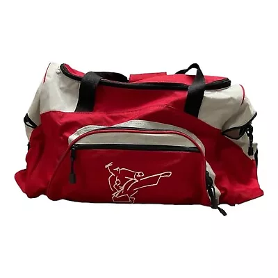 Century Martial Arts Taekwondo America Red High Quality Sparring Gear Duffle Bag • $38.95