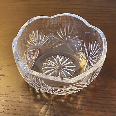 Miller Rogaska Richmond Scalloped 6  Crystal Bowl ~ Signed • $24.99