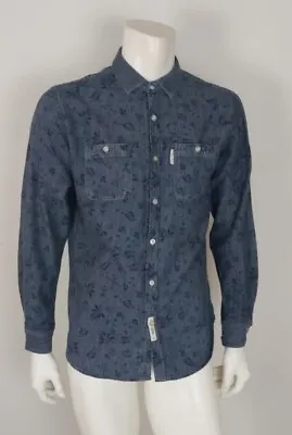 Marc Ecko Floral Button Up Dress Shirt Men's Size M • $19.95