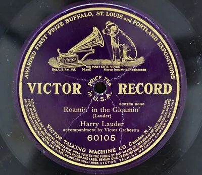 $5.07 • Buy Harry Lauder - Roamin' In The Gloamin' 1913 Shellac, 10 , S/Sided Vict
