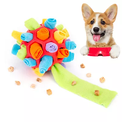 $17.92 • Buy Snuffle Ball Interactive Dog Toy Portable Foraging Skills Slow Feeder Training