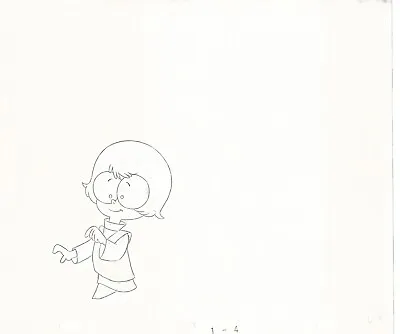 Scooby Doo Pup Velma Hanna Barbera 88-91 Production Animation Cel Drawing V7 • £48.20