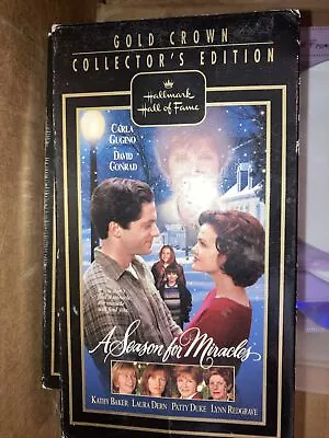 A Season For Miracles Gold Crown Collectors Edition Vhs Hallmark • $11.40