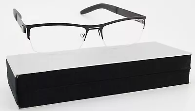 MARKUS T Glasses Spectacles T2 211 55-17 140 Col. 130/130 Titan Terra Black • $372.73