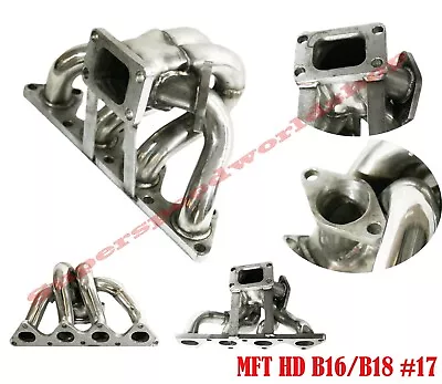 SS Turbo Manifold Fits 88-00 HONDA Civic CRX Integra B-Series Engine B16 B18 • $115