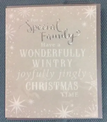 Christmas Card For A Special Family New • £2.50