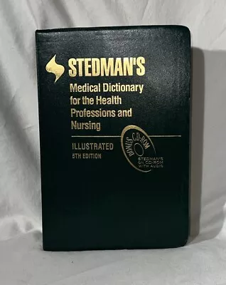 Stedman's Medical Dictionary For The Health Professions And Nursing 5th Edition • $4.99