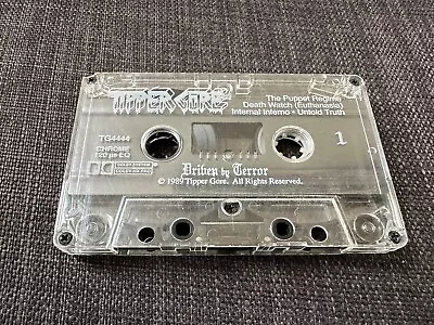 1989 Tipper Gore Driven By Terror Demo Thrash Metal Cassette Tape Vintage • $75