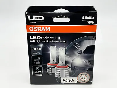 Osram H11 LEDriving HL LED Headlight Bulbs | 67211CW | MC306 | Pack Of 2 • $68.99