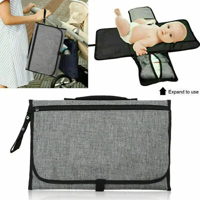£8.99 • Buy Portable Foldable Washable Baby Waterproof Travel Nappy Diaper Changing Mat Pad
