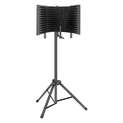 Professional Studio Recording Microphone Isolation Shield & Stand Aokeo (AO-504) • $79.95