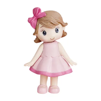  Cake Decoration Little Girl Figure Doll Topper Birthday Princess • £5.85