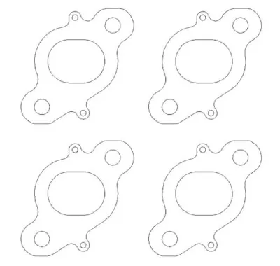 Cometic Fit Nissan CA18 DET .030 Inch DOHC Exhaust Gasket (4 Pcs Per Kit) • $50.45