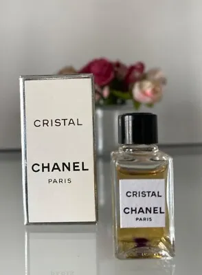 CHANEL CRISTAL 4ml VINTAGE Miniature EDT BOXED Collectible VERY RARE 1974 • £29.90