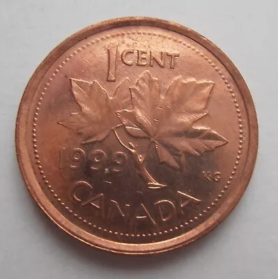 1999 Canada 1 Cent Uncirculated • £1.99