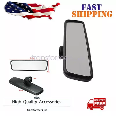 New Black Rear View Interior Mirror Fit For VW Golf MK4/MK5 Jetta Bora Passat US • $19.85