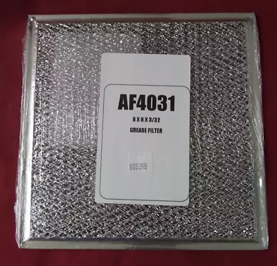 AF4031 Ventline Grease Filter Replacement 8  X 8  X 3/32 METAL MESH SILVER • $9.26