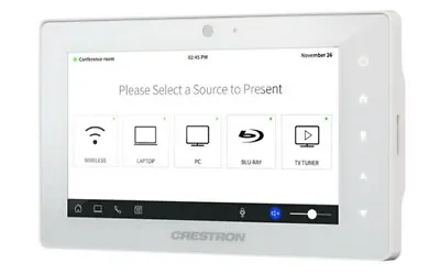 CRESTRON TSW-550 5  Landscape TOUCH SCREEN WHITE TOUCH PANEL • $195