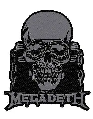 £4.95 • Buy Megadeth Patch Vic Rattlehead Cut Out Band Logo New Official Black Woven