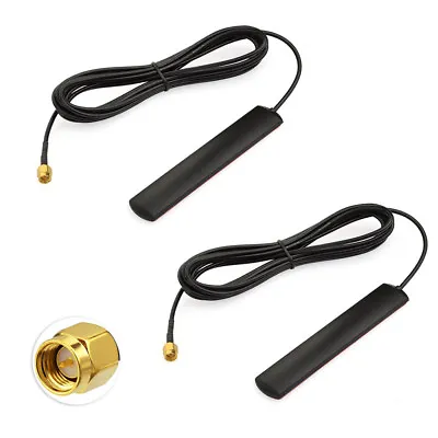 2-pack 4G LTE Antenna SMA Aerial For Vehicle Cell Phone Signal Booster Router • $7.35