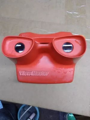 Vintage View Master 3D Viewer Red Classic Viewmaster Toy Slide Viewer USA Works • $15