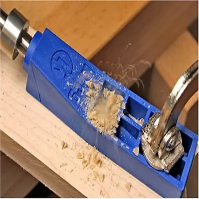 Mini Kreg Jig Kit Woodworking Pocket Hole Joinery Step Drill Bit One-hole Jig • $28.38