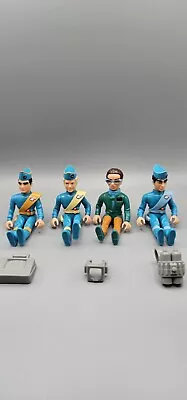 1992 Matchbox Thunderbirds Figures X 4 And Accessories • £15.68