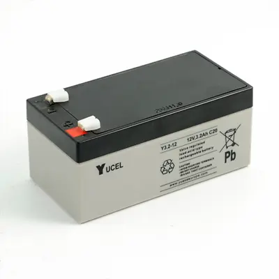 Yuasa Yucel Y3.2-12 Valve Regulated Sealed Lead Acid SLA Battery 12V 3.2Ah • £18.95