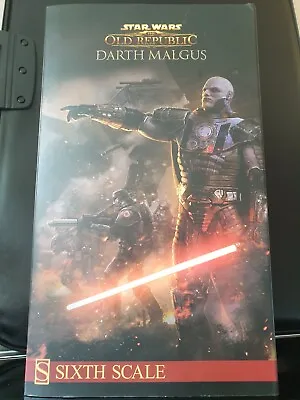 Star Wars Sideshow Collectibles Old Republic Darth Malgus 1:6 Scale Figure MIB • £650