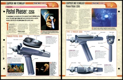 £1.49 • Buy Pistol Phaser: 2266 - Weapons - Star Trek Fact File Page